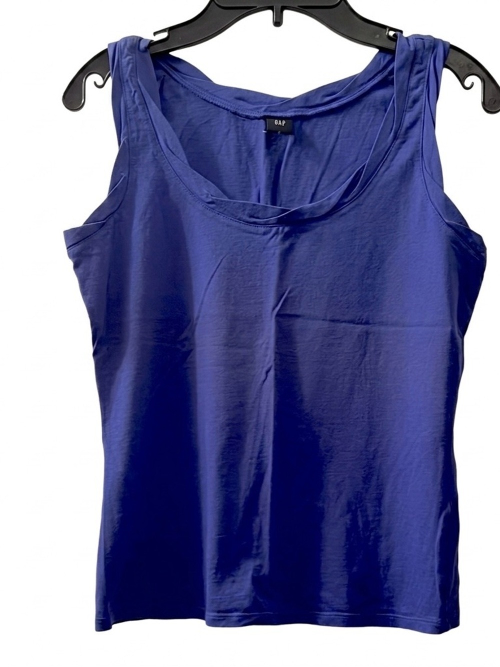GAP Blue Fitted Tank Top Size Small
